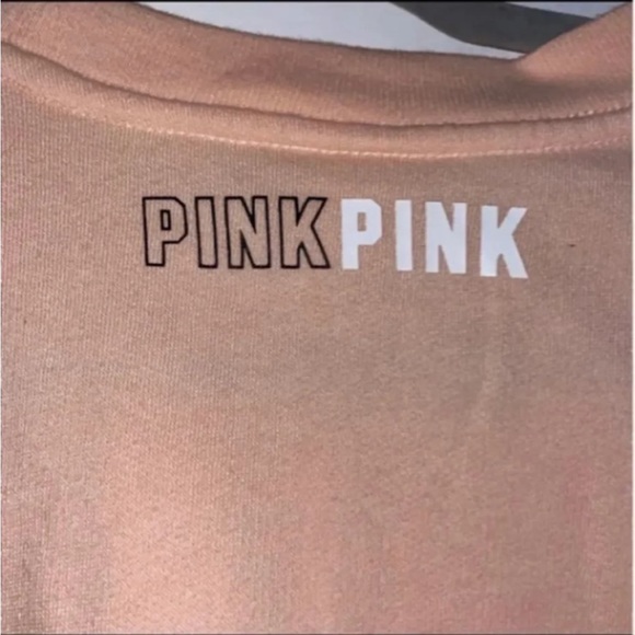 Victoria Secret Pink Ombré Crop Crew - Picture 5 of 6
